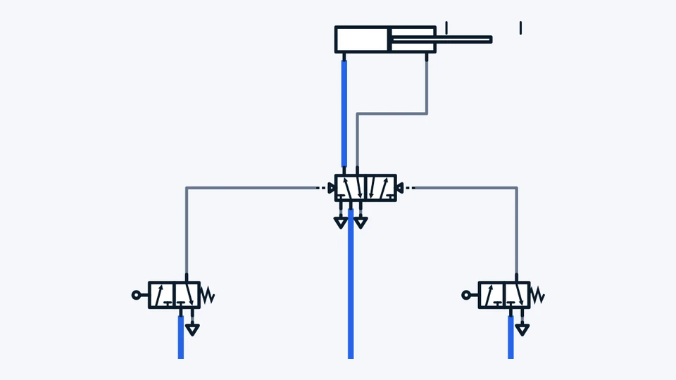 Simulador 3D de Circuitos neumáticos